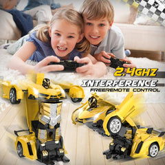 Transform Remote Control Car Toy for Kids 4 5 6 7 8 LK021 - Nimall