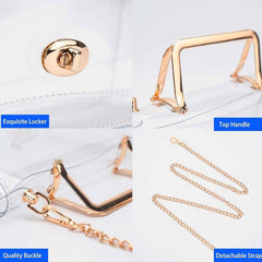 Transparent Crossbody Mini Shoulder Bag AL297 - Nimall