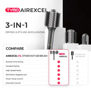 TYMO Airexcel High Speed Hot Air Brush TM007 - Nimall