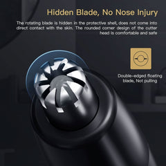 【UAE stock】Chain cordless electric shaver for ear and nose hair removal EC009 - Nimall