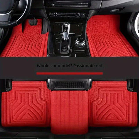 Universal Fit 3D Carbon Fiber Car Floor Mats AH028 - Nimall