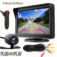 Upgrade Your Car With A HD Reversing Camera 4.3 Display - Nimall