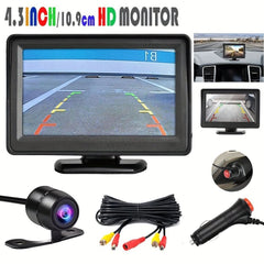 Upgrade Your Car With A HD Reversing Camera 4.3 Display - Nimall