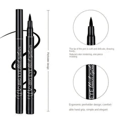 Waterproof Liquid Eyeliner, Soft Head Long Lasting Eye Liner Pen Smudge Resistant Sweat - proof Makeup Eye Liners For Women - Nimall