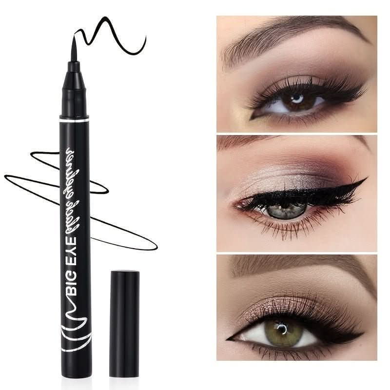 Waterproof Liquid Eyeliner, Soft Head Long Lasting Eye Liner Pen Smudge Resistant Sweat - proof Makeup Eye Liners For Women - Nimall