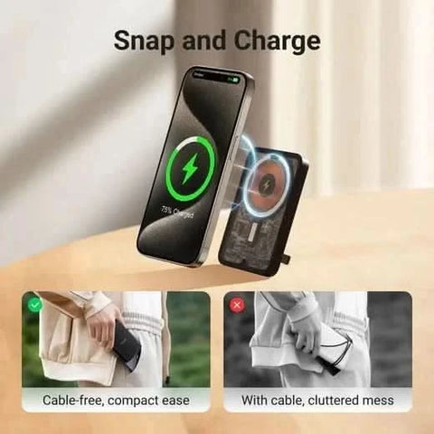 Magnetic Wireless Power Bank 5,000mAh EL018