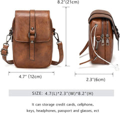 Women Vintage Crossbody Phone Bag AL237 - Nimall