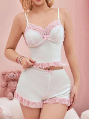 Women's 2 Piece Pajama Set Womens Lingerie - Nimall