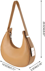 Women's casual dumpling shape crossbody bag AL244 - Nimall