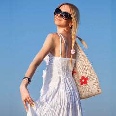 Women's Crochet Handbags AL281 - Nimall