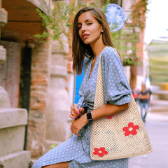 Women's Crochet Handbags AL281 - Nimall