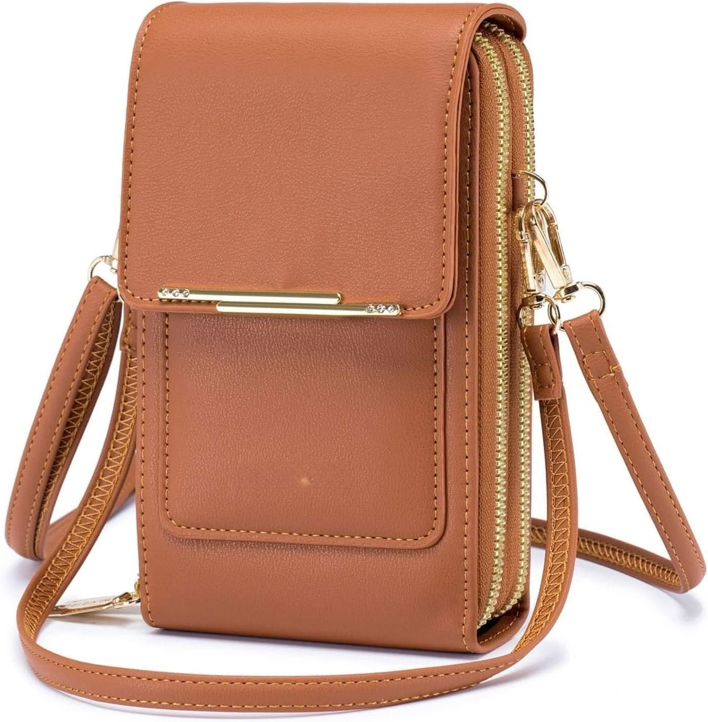 Women's Small Crossbody Bag Cell Phone Wallet AL291 - Nimall