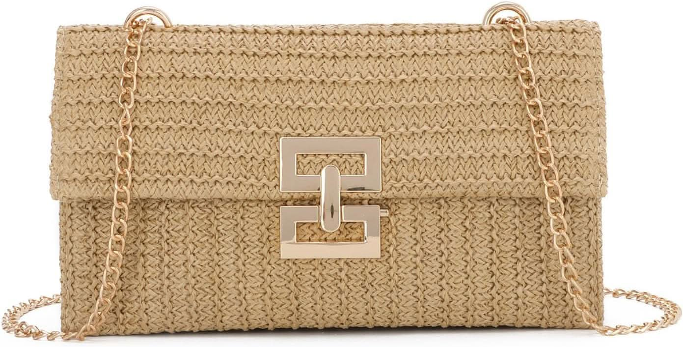 Women's Straw Clutch AL302 - Nimall