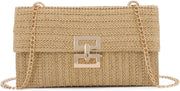 Women's Straw Clutch AL302 - Nimall