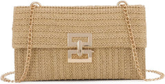 Women's Straw Clutch AL302 - Nimall