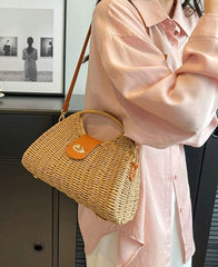 Women's Straw Handbags Mini Crossbody Bags AL299 - Nimall