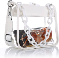 Women's transparent crossbody bag AL289 - Nimall