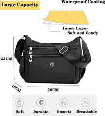 Women's waterproof messenger bag AL274 - Nimall